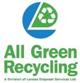 all green recycling logo